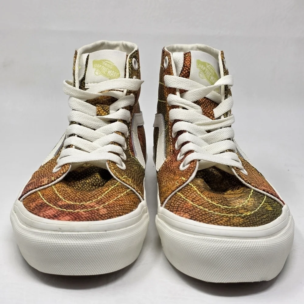 Vans SK8 Hi Tapered Reptile Snake skin High Top sneaker Mens Size 4/Womens 5.5